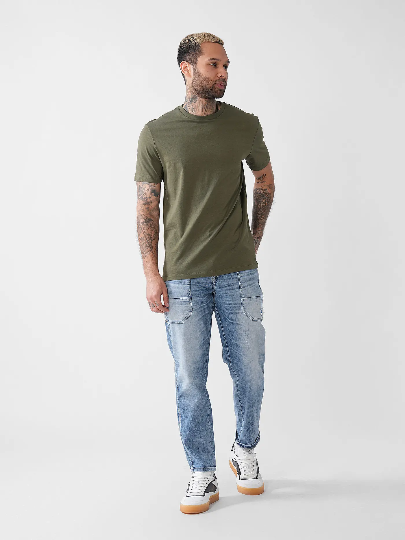 STRELLSON | T-Shirt CLARK | olive